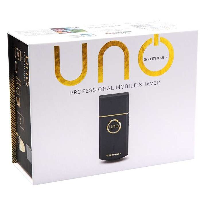 Gamma Uno Professional Single Foil Shaver Black Gamma Uno Professional Single Foil Shaver Black