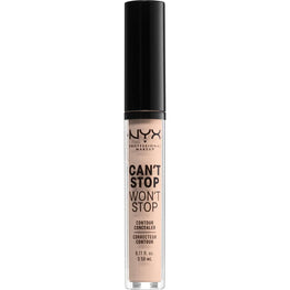 NYX  Cant Stop Wont Stop Contour Concealer 2 - Alabaster 0.11 Fl Oz