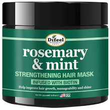 Difeel Sunflower Difeel Rosemary Mint Strengthening Hair Mask 12 Oz